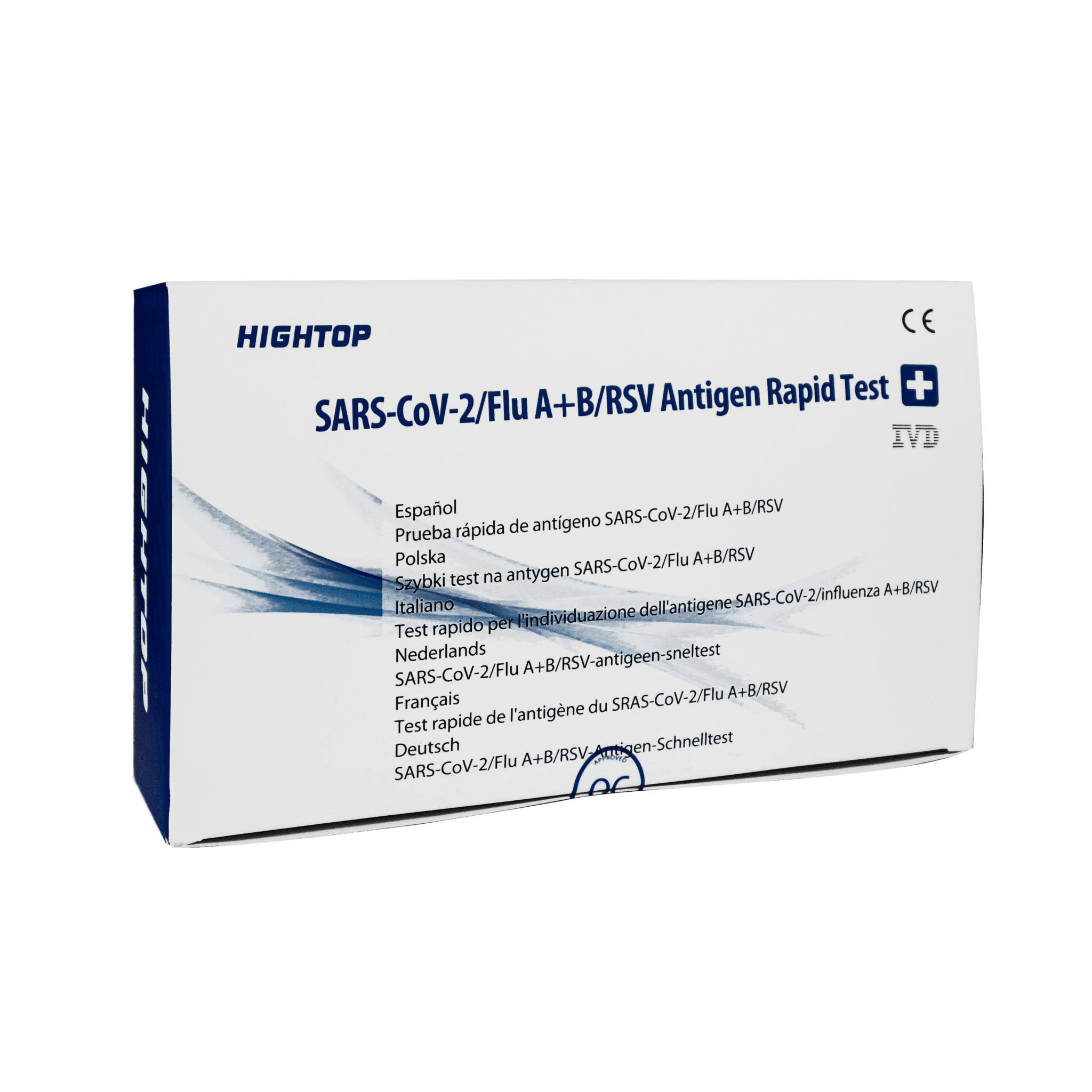 HighTop RSV & Influenza A/B + Corona Combo Rapid Test 4in1