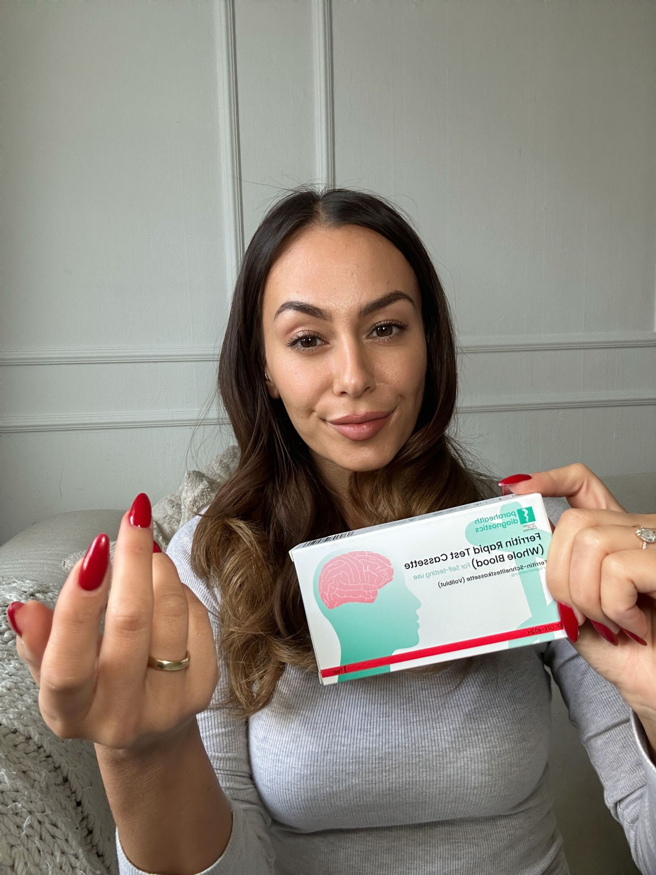 parahealth diagnostics Iron Deficiency Ferritin Rapid Test | Result in 5 Minutes | Reliable & Precise