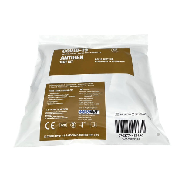 Kit de test antigénique rapide COVID-19 Lifecosm 4 en 1 - Test professionnel (nasal et oropharyngé, nasal et buccal)