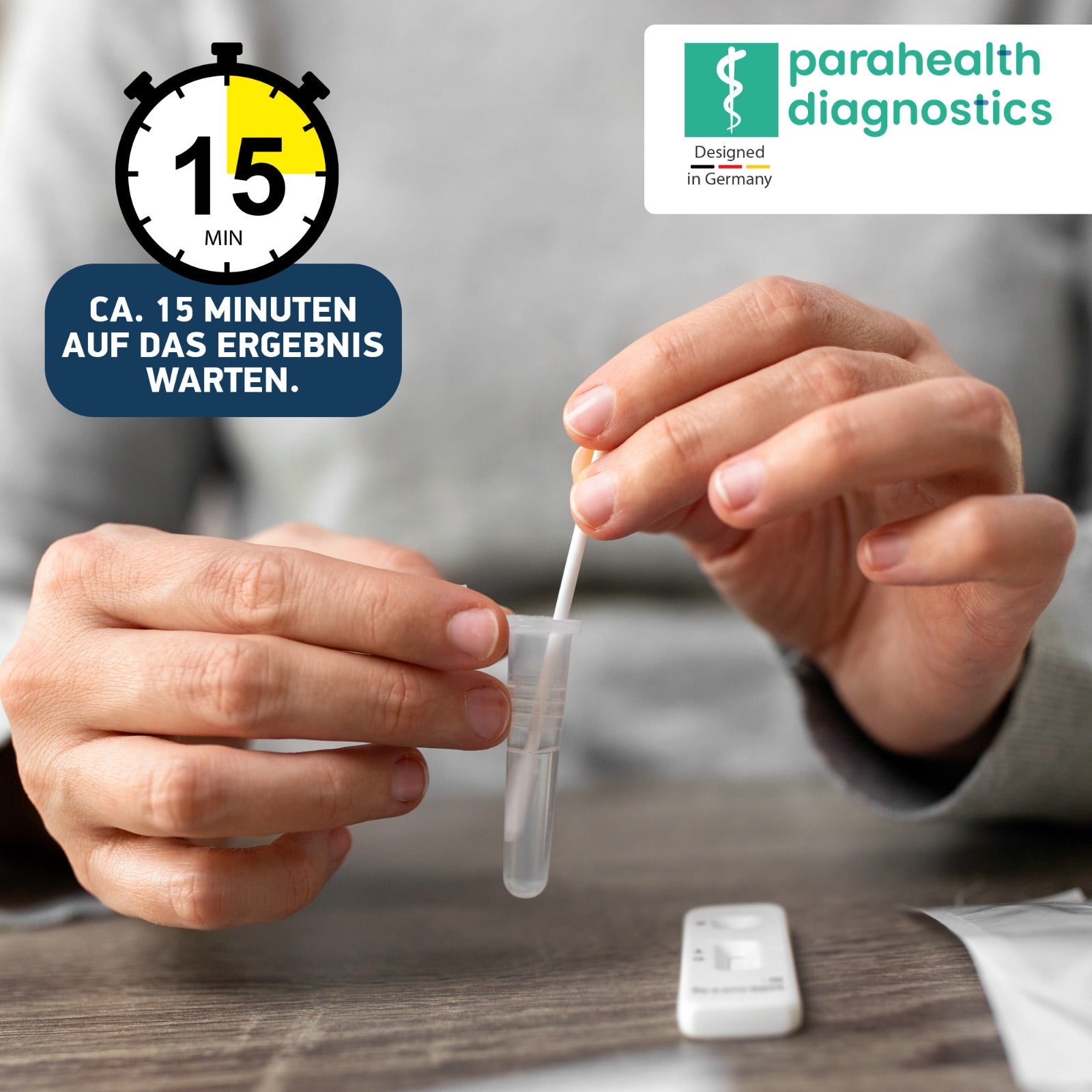 parahealth diagnostics SARS-CoV-2 Antigen Rapid Test for Self-Testing Use (5 tests)