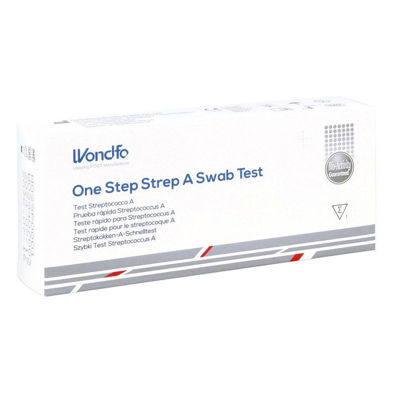 Test rapide Wondfo pour le streptocoque du groupe A – Autotest de la scarlatine