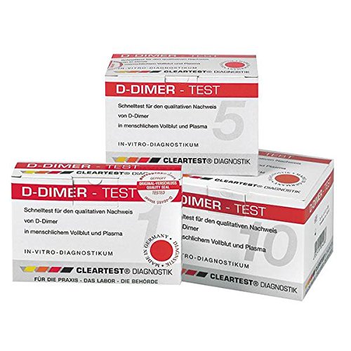 Test rapide Cleartest D-Dimer (10 tests)