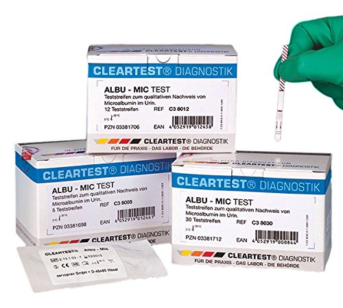 Cleartest Albu-Mic (30 pcs, scellés individuellement)