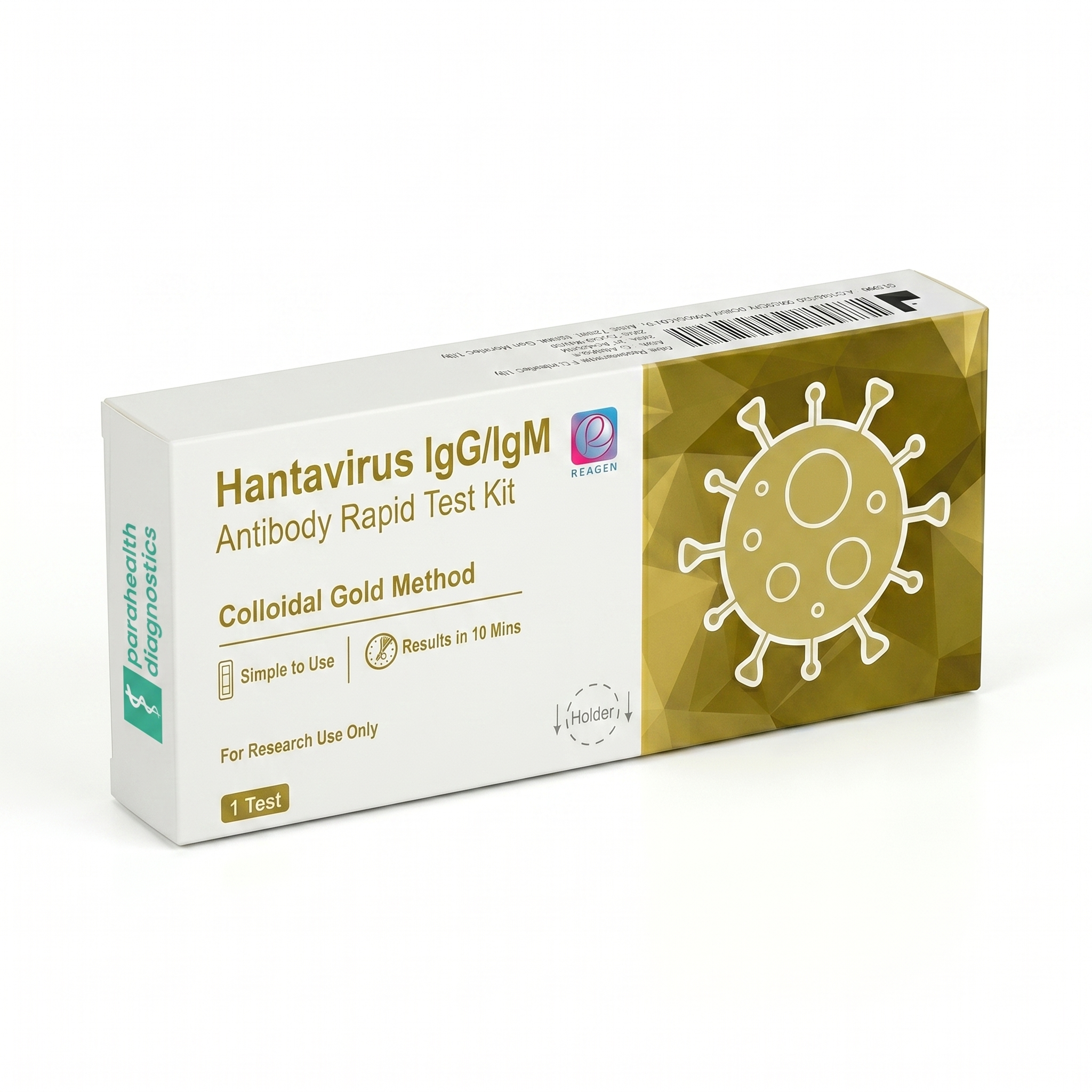 Test Hantavirus — Kit de test rapide anticorps IgG/IgM