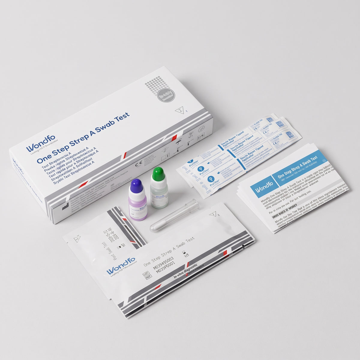 Wondfo Group A Streptococcus Rapid Test – Scarlet Fever Self-Test
